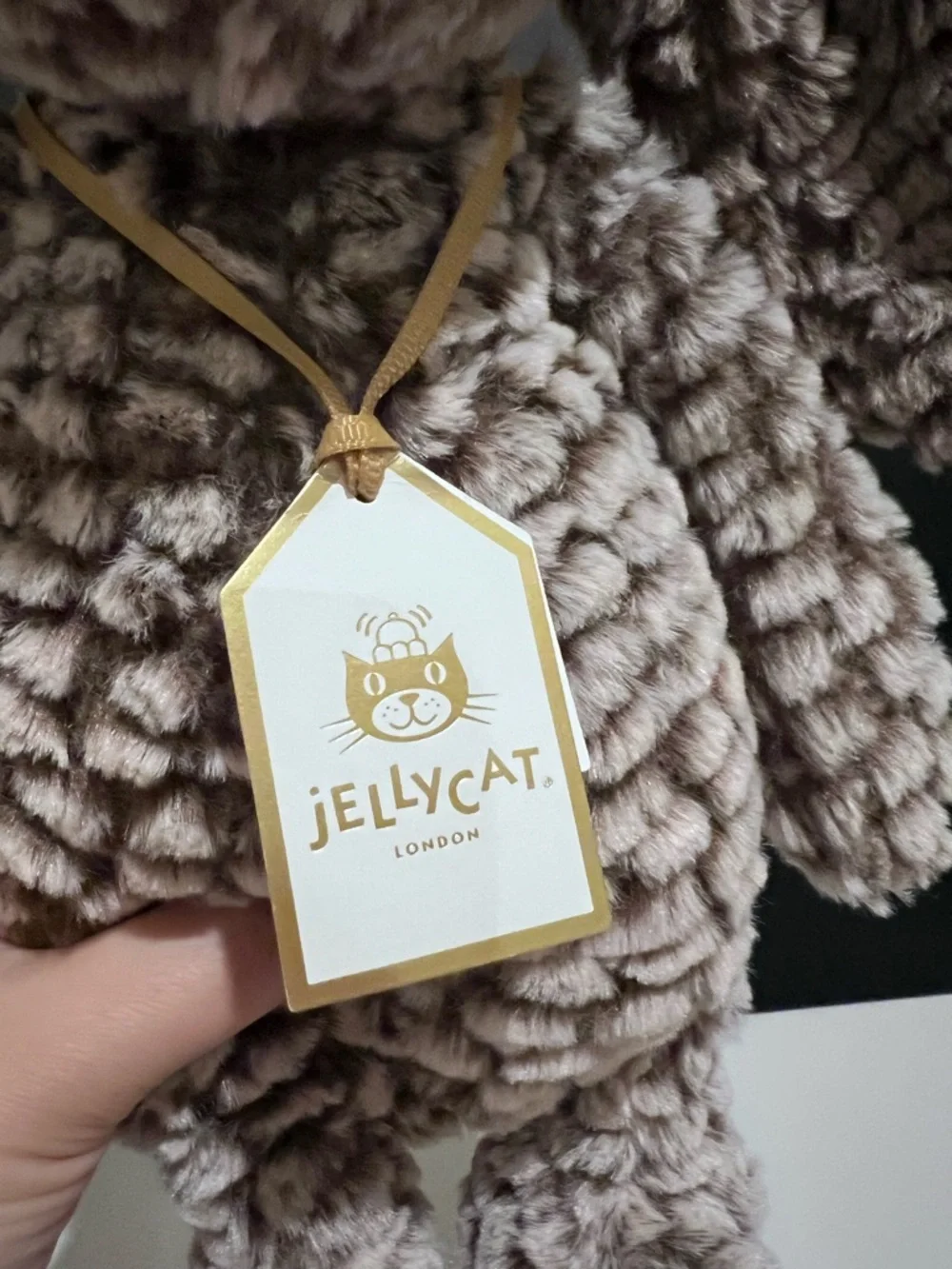 AUTHENTIC‼️ NWT Jellycat Bashful Luxe Bunny Pine- Retired - FAST SHIPPING